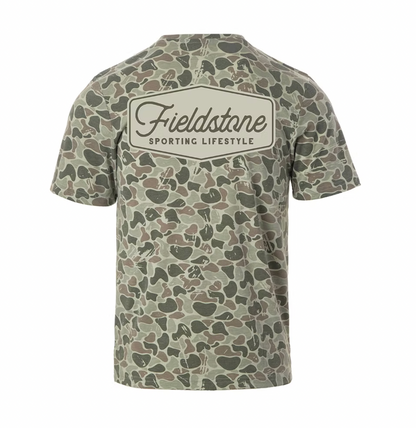 Marsh Camo Logo Tee