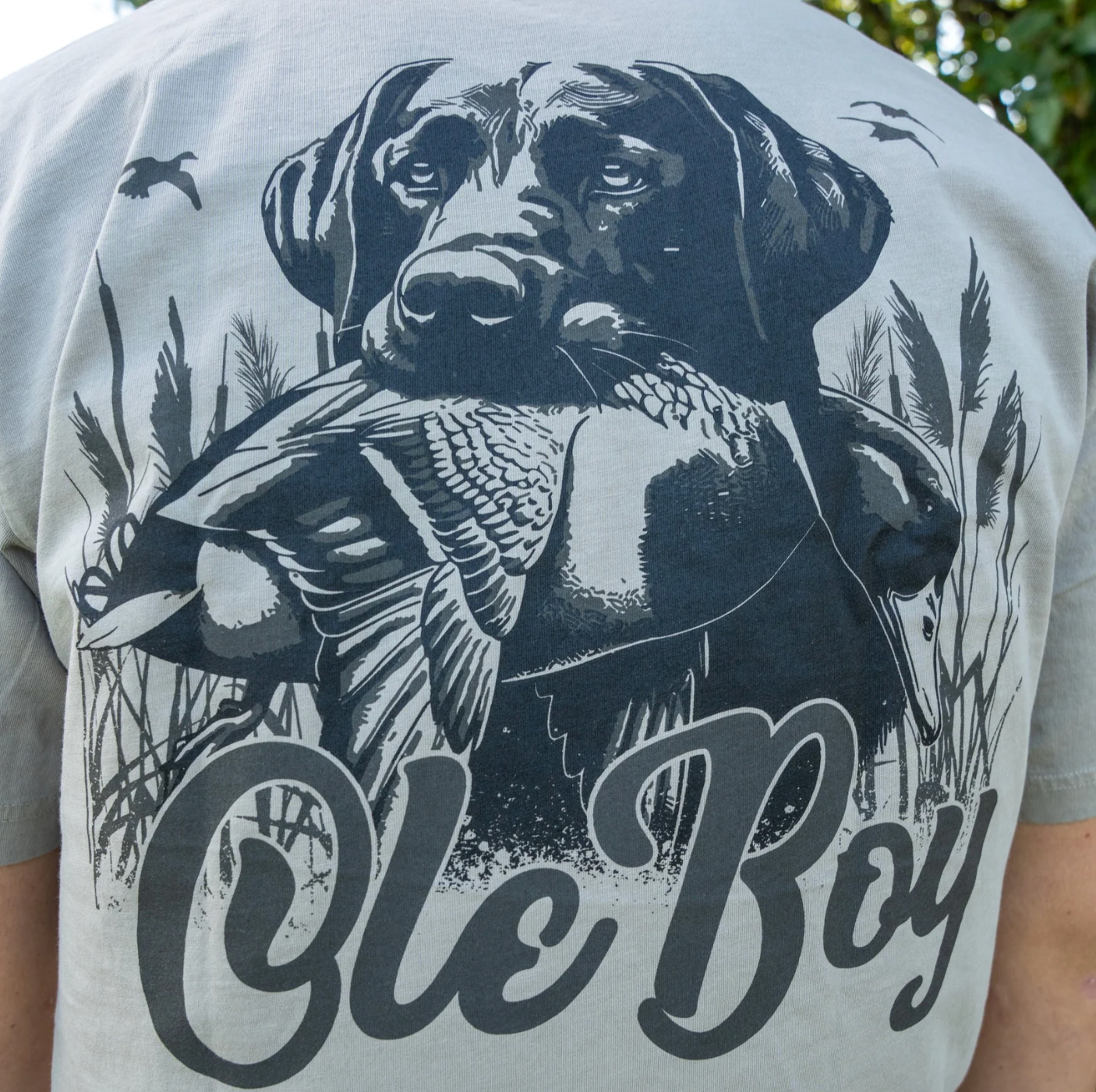 OLE BOY Black Lab Duck T-Shirt