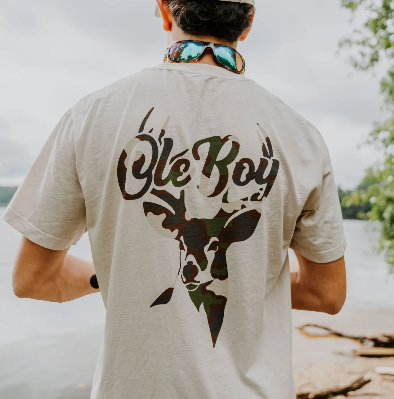 OLE BOY Camo Game T-Shirt - Deer