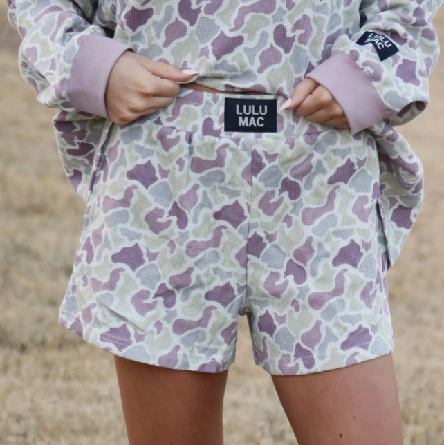 Light Camo Kids Shorts