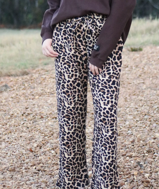 Lm-Waffle Pant-Leopard