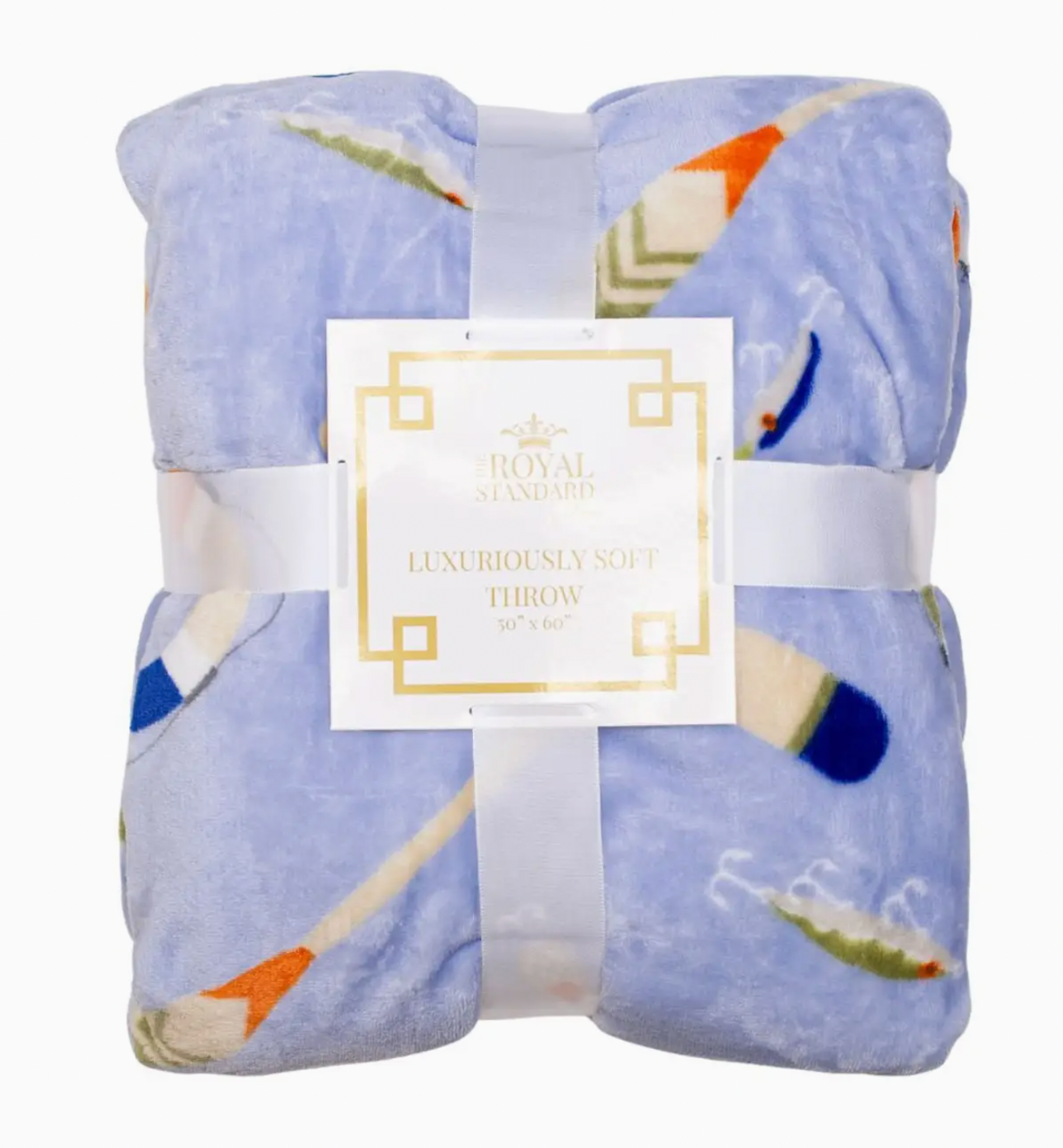 Lake It or Leave It Throw Periwinkle/Multi 50x60
