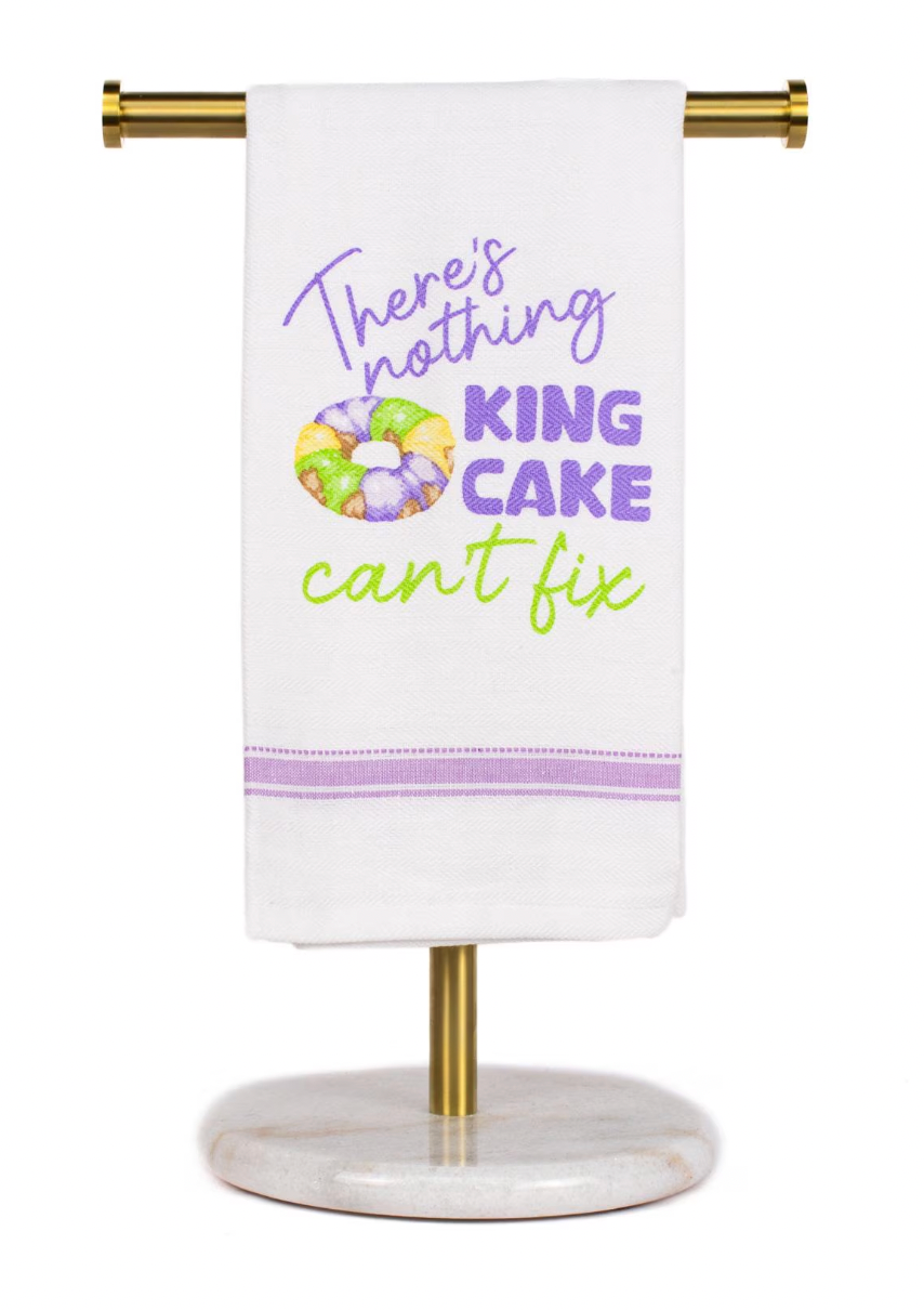 Nothing King Cake Can't Fix Hand Towel