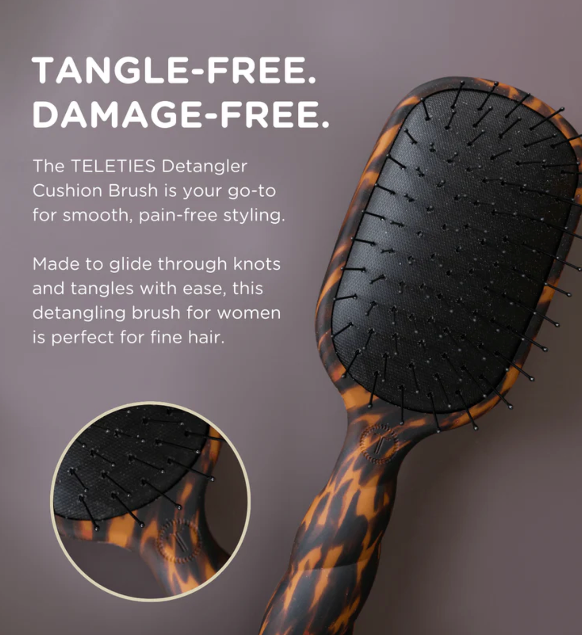 Detangler Brush For Fine Hair