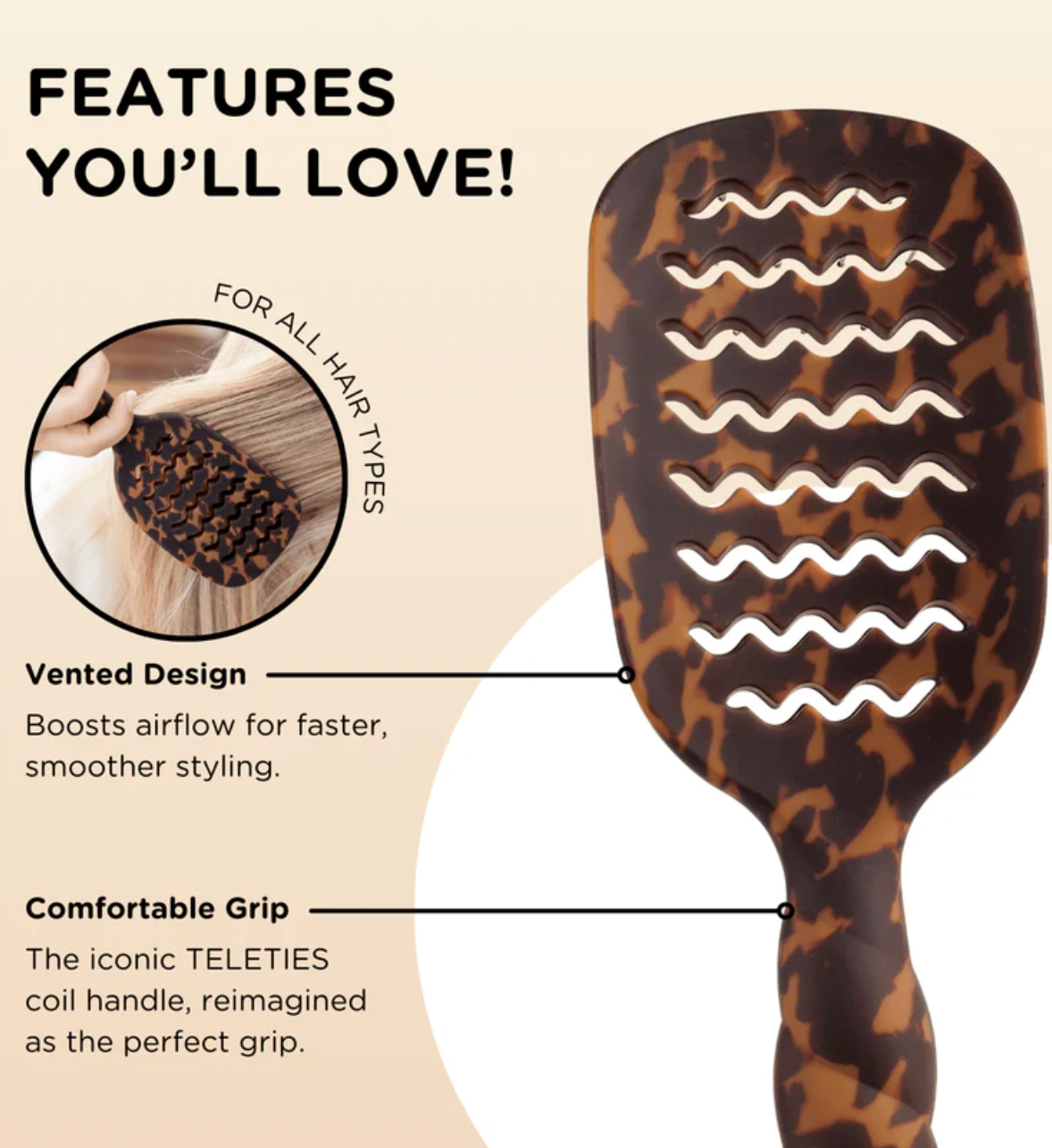 Vented Hair Brush