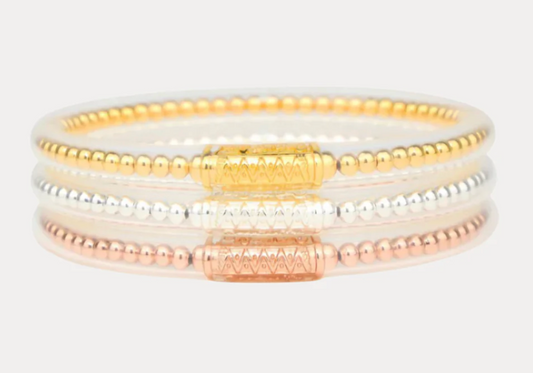 BIBI All Weather Bangles® (Set of 3) - Serenity Prayer