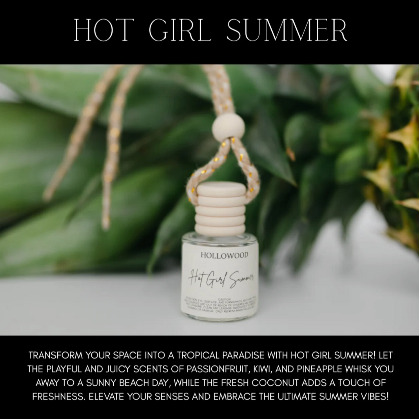 Hollowood Summer Car Diffuser
