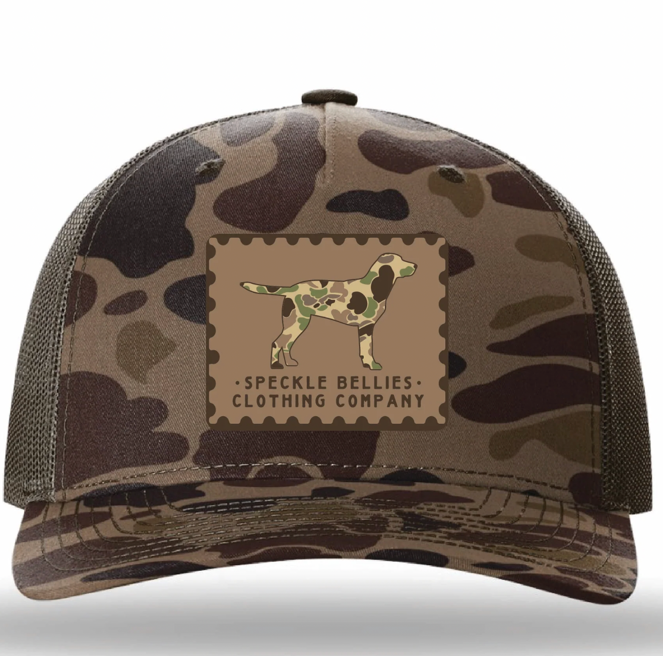 Camo Dog Sand Patch-Bark Duck Camo