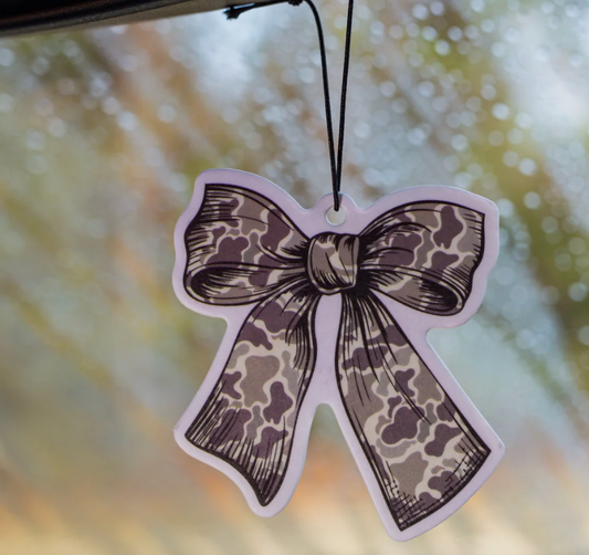 Duck camo bow - air freshener