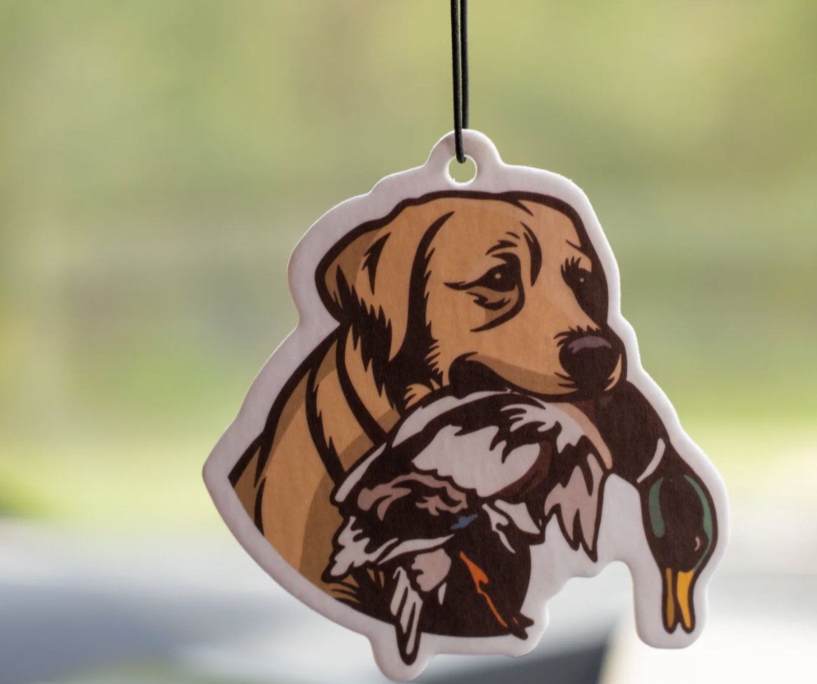 Yellow Lab - air freshener