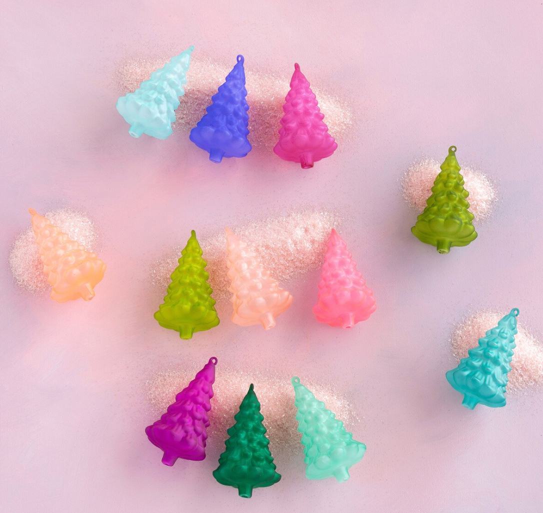 Glitterville Frosted Tree Ornament