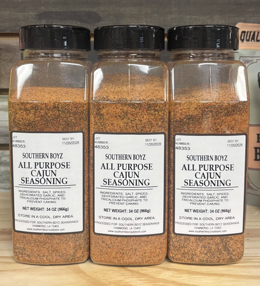 34oz All Purpose Cajun Seasoning SBO