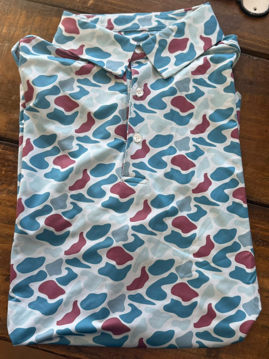 VINTAGE CAMO POLO