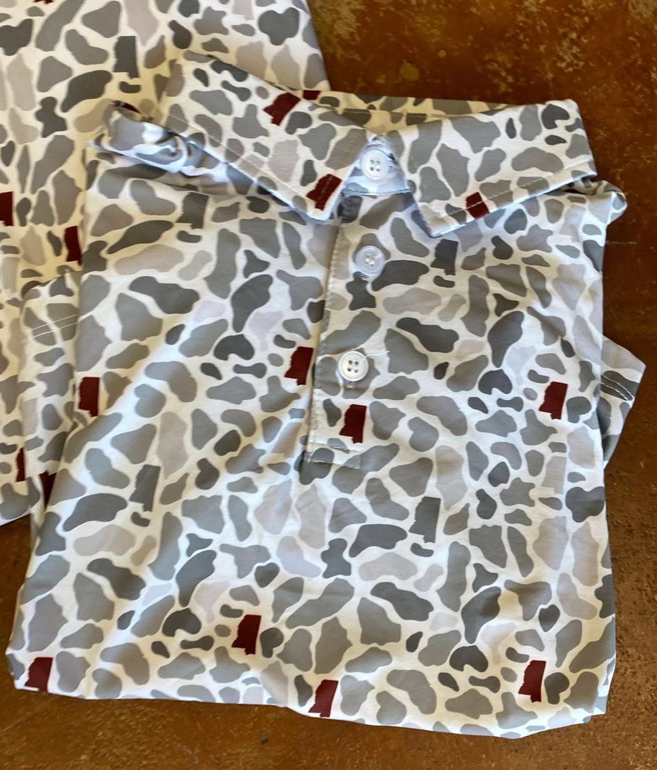 YTH Ms Camo Polo