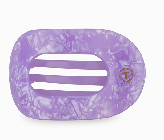 Flat Round Hair Clip Large