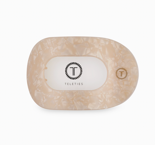 Flat Round Hair Clip Medium