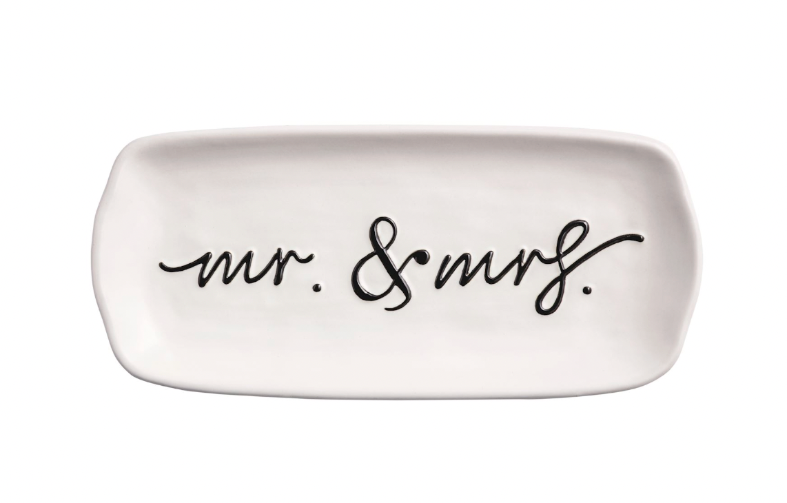 Mr. & Mrs. Everything Dish