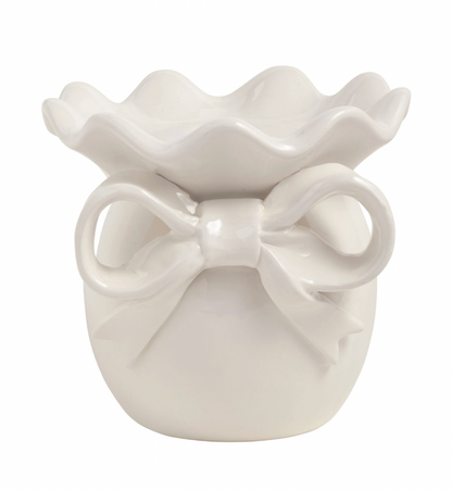 Bow Pillar Ceramic Holder
