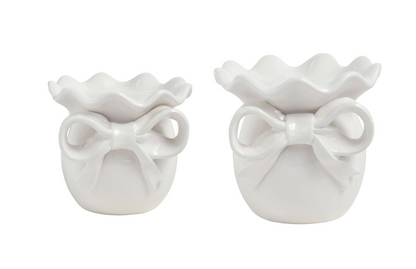 Bow Pillar Ceramic Holder