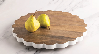 Scalloped Lazy Susan