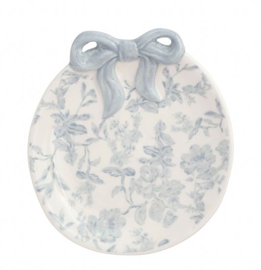 Toile Bow Ring Dish
