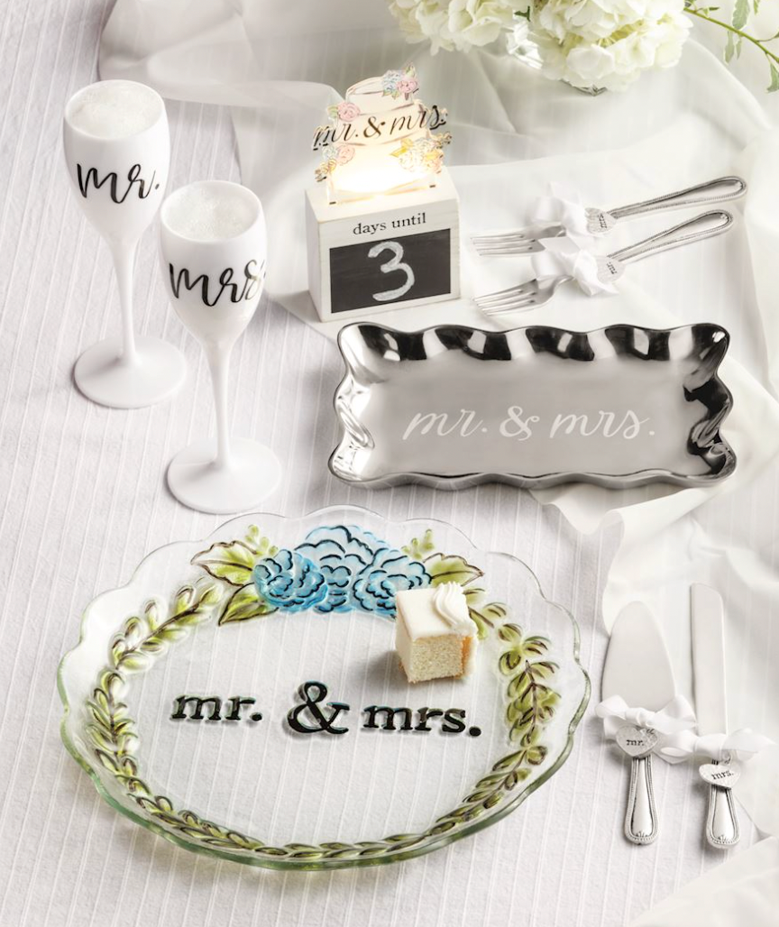 Mr. & Mrs. Acrylic Champange Flute Set