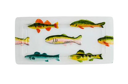Glass Fish Platter