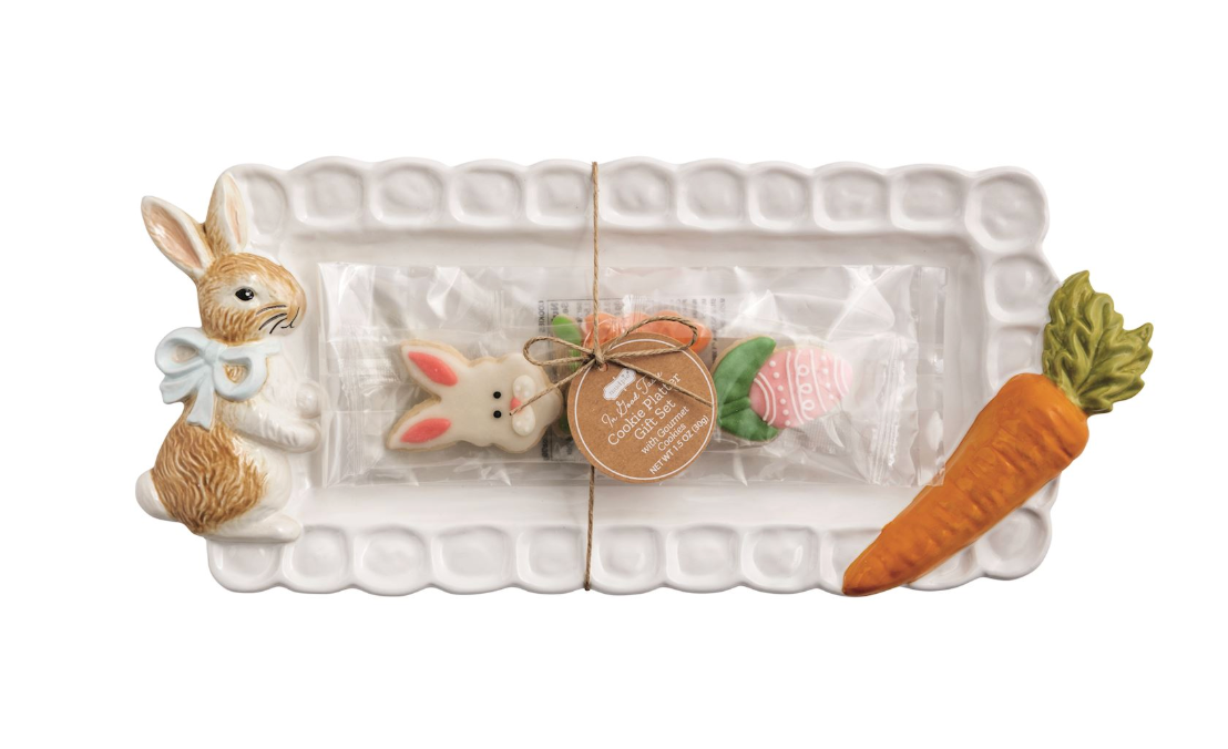 Easter Cookie Platter Gift Set