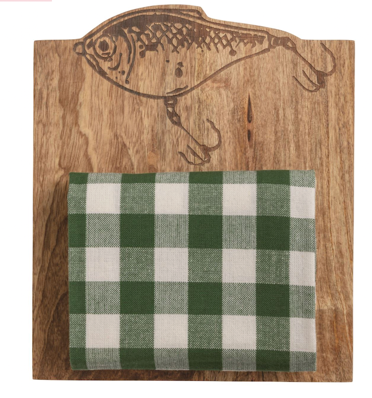 Lure Engraved Wood Board