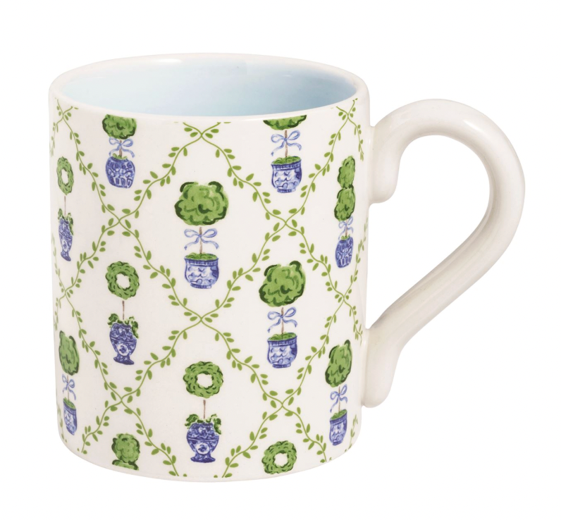 Topiary Pattern Mug