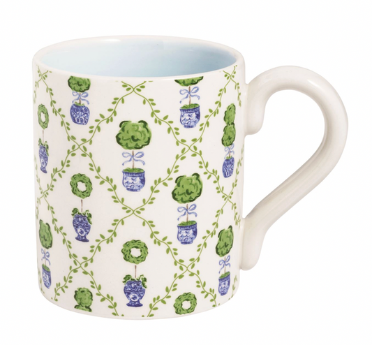 Topiary Pattern Mug