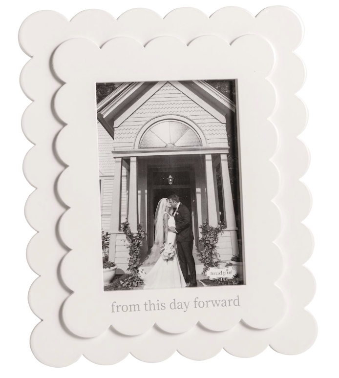This Day Forward Scallop Frame