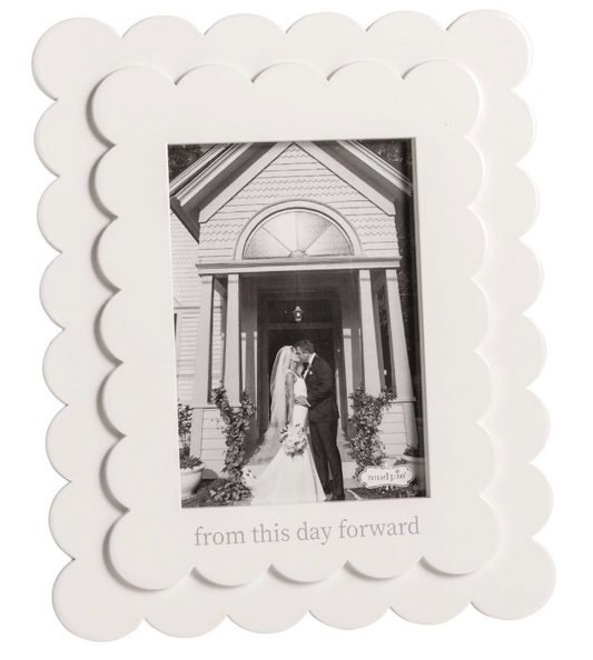 This Day Forward Scallop Frame