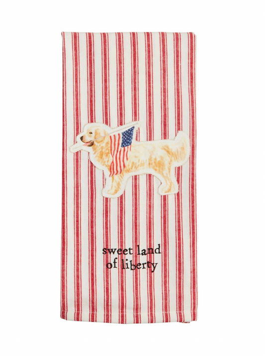 Dog Patch Americana Towel