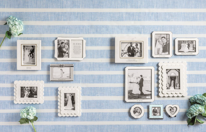 Small Mr. & Mrs. Enamel Frame