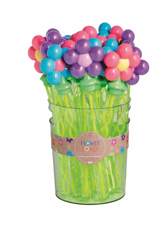 Flower Power Bubble Wands