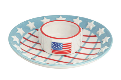 Americana Chip & Dip Set