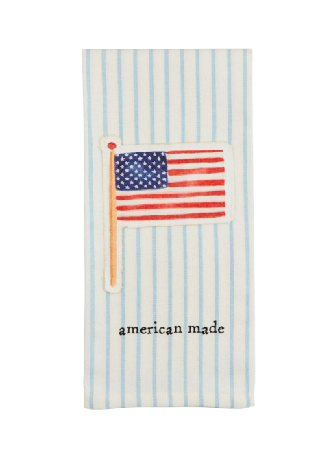 Flag Patch Americana Towel
