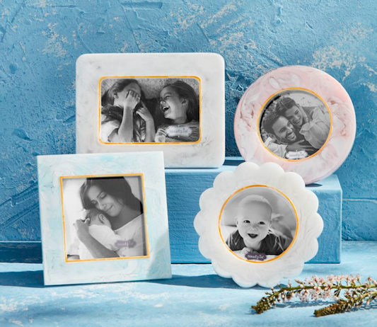 Scallop Resin Small Frame
