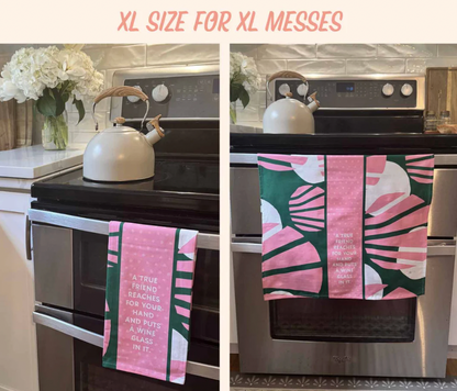 True Friend Dish Towel