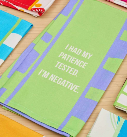 Negative Dish Towel