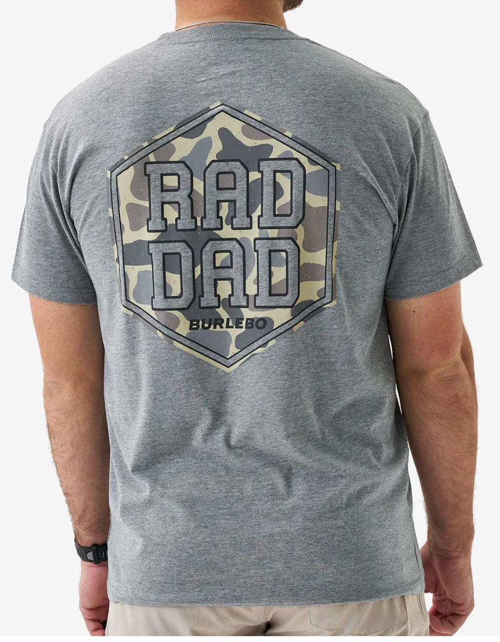 Rad Dad Dark Heather Gray