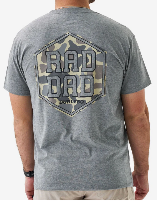 Rad Dad Dark Heather Gray