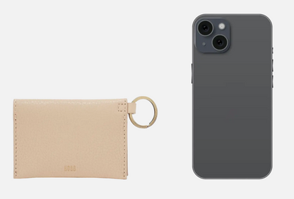 Vida Card Case-Almond
