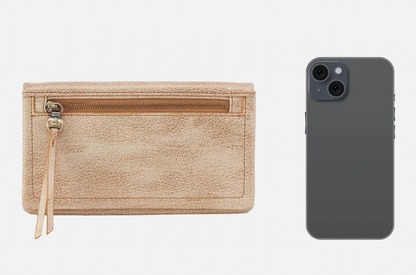 Lumen Continental Wallet-Gold Leaf