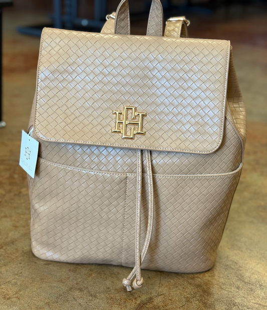 Bennett Backpack Woven Tan
