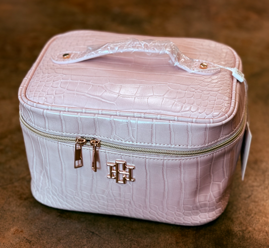 Hampton Train Case Blush EC