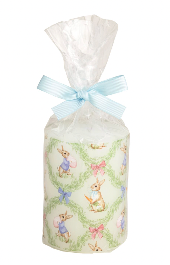 Bunny Pillar Candle