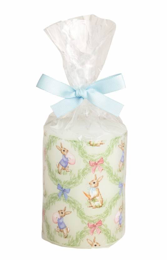 Bunny Pillar Candle