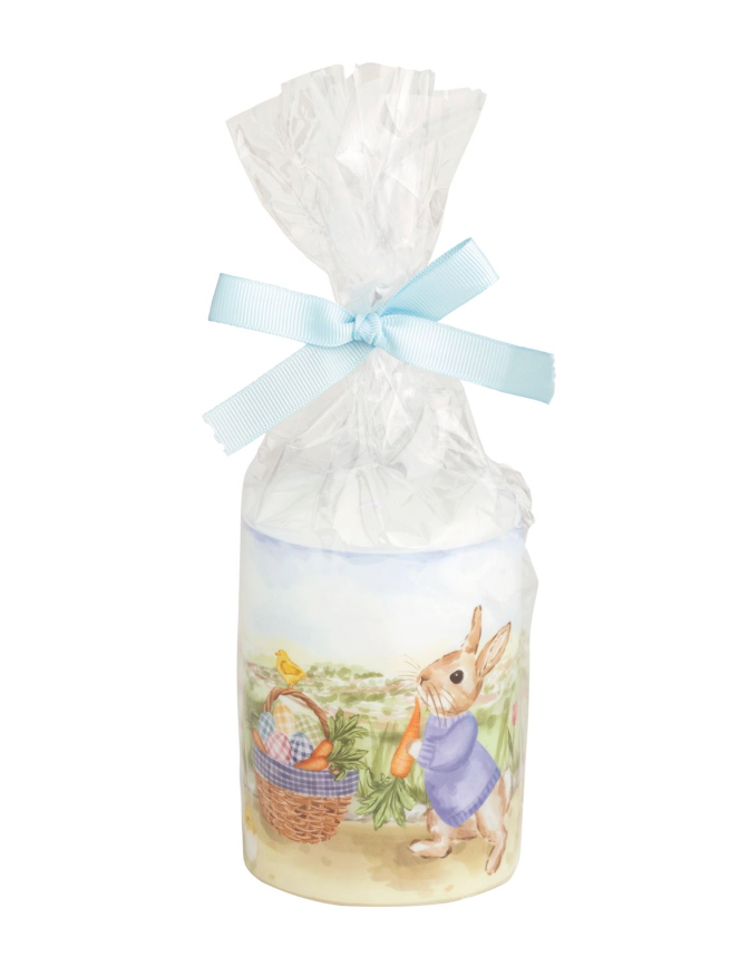 Easter Scene Pillar Candle